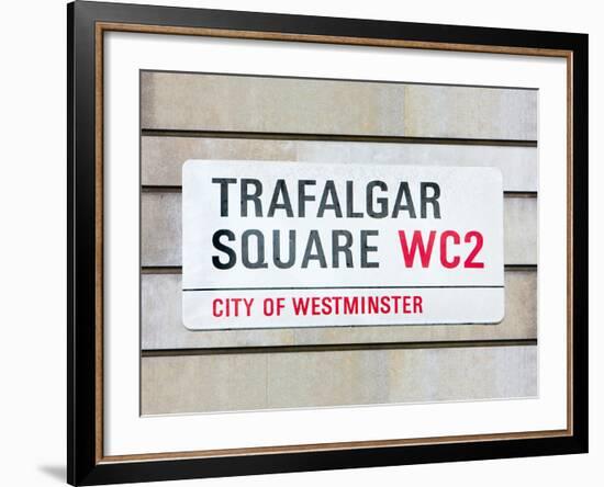 Trafalgar Square-Joseph Eta-Framed Giclee Print