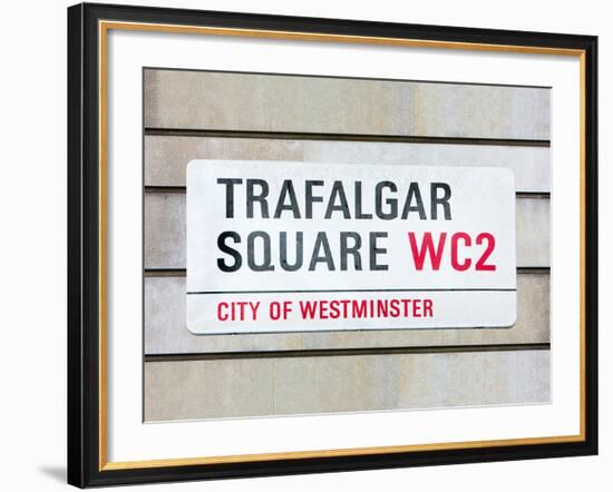 Trafalgar Square-Joseph Eta-Framed Giclee Print