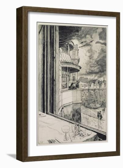 Trafalgar Tavern, 1878-James Tissot-Framed Giclee Print