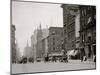 Traffic at Fifth Avenue and Forty-Second Street, New York, N.Y.-null-Mounted Photo