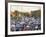 Traffic Congestion and Street Life in the City of Jaipur, Rajasthan, India, Asia-Gavin Hellier-Framed Photographic Print