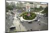 Traffic Intersection Nguyen Hue Boulevard and Le Loi Boulevard, Ho Chi Minh City (Saigon), Vietnam-Yadid Levy-Mounted Photographic Print