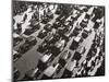 Traffic jam on Fifth Avenue at 49th Street, New York, USA, early 1929-Unknown-Mounted Photographic Print