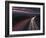 Traffic Light Trails in the Evening on the M1 Motorway Near Junction 28, Derbyshire, England, UK-Neale Clarke-Framed Photographic Print