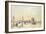 Traffic on Westminster Bridge-John Sutton-Framed Giclee Print