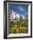 Traffic Roundabout with Painted Bicycles, Seaton, Devon Heritage Coast, Devon, England, UK, Europe-Neale Clarke-Framed Photographic Print