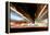 Traffic Timelapse NYC-null-Framed Stretched Canvas