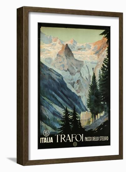 Trafoi Passo Dello Stelvio-null-Framed Giclee Print