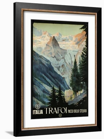 Trafoi Passo Dello Stelvio-null-Framed Giclee Print