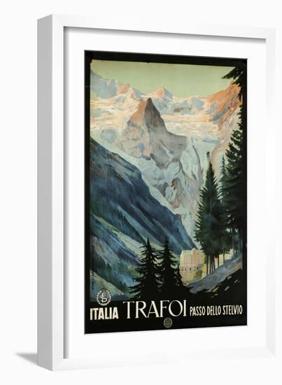 Trafoi Passo Dello Stelvio-null-Framed Giclee Print