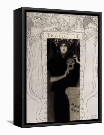 Tragedy, 1897-Gustav Klimt-Framed Premier Image Canvas