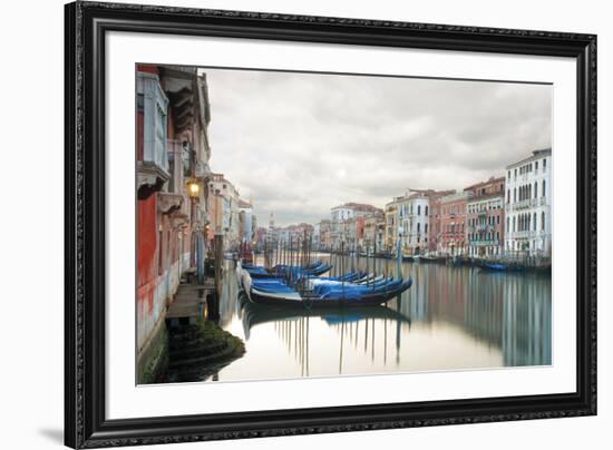 Traghetto Blu-Joseph Eta-Framed Giclee Print