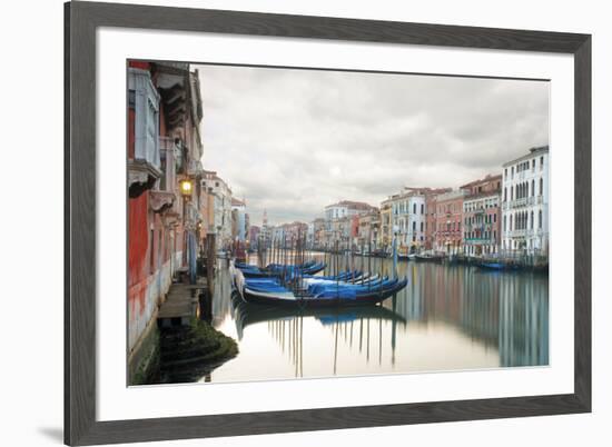 Traghetto Blu-Joseph Eta-Framed Giclee Print