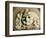 Tragic Mask Forming Part of Decoration of Sarcophagus from Kherson, Ukraine-null-Framed Giclee Print