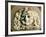 Tragic Mask Forming Part of Decoration of Sarcophagus from Kherson, Ukraine-null-Framed Giclee Print