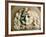 Tragic Mask Forming Part of Decoration of Sarcophagus from Kherson, Ukraine-null-Framed Giclee Print