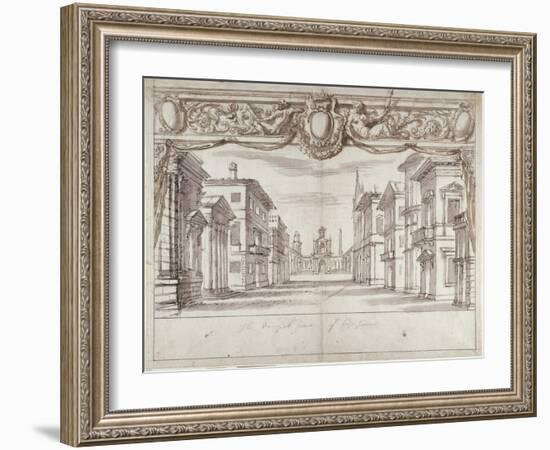 Tragic Scene-Inigo Jones-Framed Giclee Print