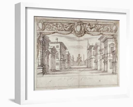 Tragic Scene-Inigo Jones-Framed Giclee Print