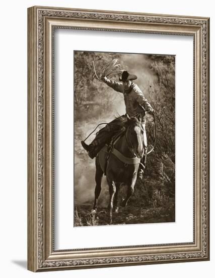 Trail Boss-Barry Hart-Framed Art Print