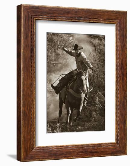 Trail Boss-Barry Hart-Framed Art Print