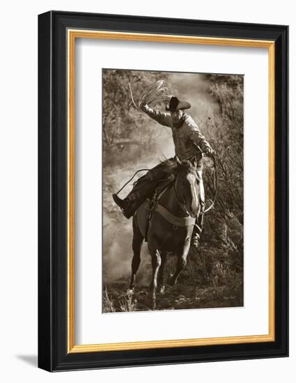 Trail Boss-Barry Hart-Framed Art Print