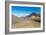 Trail hikers and Mount Ngauruhoe, Tongariro Nat'l Park, UNESCO World Heritage, New Zealand-Logan Brown-Framed Photographic Print