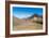 Trail hikers and Mount Ngauruhoe, Tongariro Nat'l Park, UNESCO World Heritage, New Zealand-Logan Brown-Framed Photographic Print