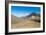 Trail hikers and Mount Ngauruhoe, Tongariro Nat'l Park, UNESCO World Heritage, New Zealand-Logan Brown-Framed Photographic Print