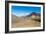 Trail hikers and Mount Ngauruhoe, Tongariro Nat'l Park, UNESCO World Heritage, New Zealand-Logan Brown-Framed Photographic Print