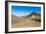 Trail hikers and Mount Ngauruhoe, Tongariro Nat'l Park, UNESCO World Heritage, New Zealand-Logan Brown-Framed Photographic Print