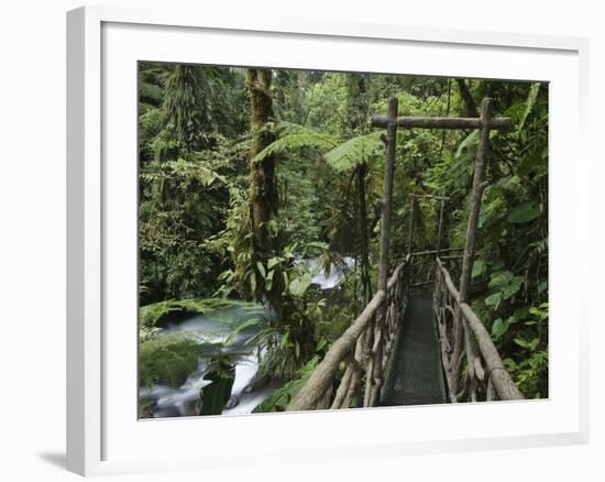 Trail in Cloud Forest, La Paz Waterfall Gardens, Central Valley, Costa Rica-Rolf Nussbaumer-Framed Photographic Print