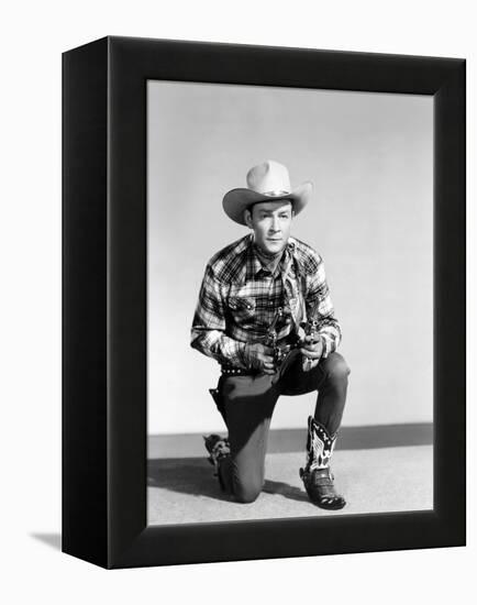 Trail of Robin Hood, Roy Rogers, 1950-null-Framed Stretched Canvas