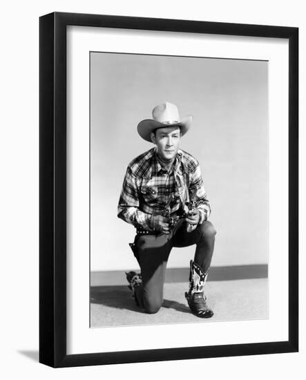 Trail of Robin Hood, Roy Rogers, 1950-null-Framed Photo