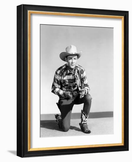 Trail of Robin Hood, Roy Rogers, 1950-null-Framed Photo