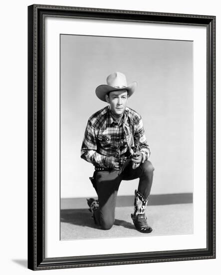 Trail of Robin Hood, Roy Rogers, 1950-null-Framed Photo