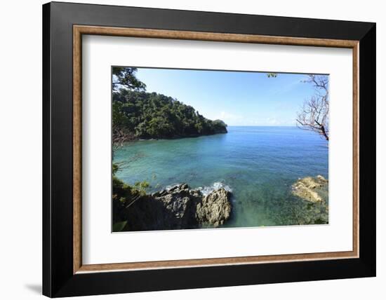 Trail on the Coast in the Manuel Antonio National Park.-Stefano Amantini-Framed Photographic Print