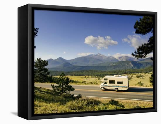 Trail Ridge Road, Rocky Mountain National Park, Estes Park, Colorado, USA-Michele Falzone-Framed Premier Image Canvas