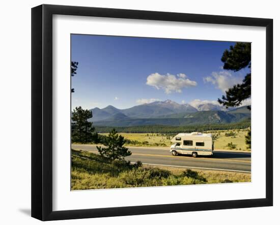 Trail Ridge Road, Rocky Mountain National Park, Estes Park, Colorado, USA-Michele Falzone-Framed Photographic Print