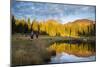 Trail Runners In The Eagles Nest Wilderness In Colorado-Liam Doran-Mounted Photographic Print