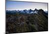 Trail Running in the North Cascades, Washington-Steven Gnam-Mounted Photographic Print