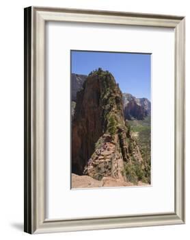Trail to Angels Landing, Zion National Park, Utah, United States of America, North America-Gary Cook-Framed Photographic Print