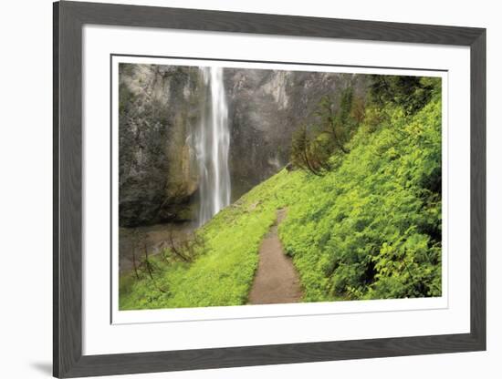 Trail To Comet Falls-Donald Paulson-Framed Giclee Print