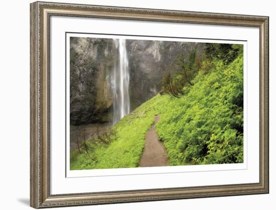 Trail To Comet Falls-Donald Paulson-Framed Giclee Print