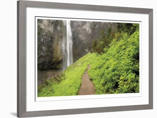 Trail To Comet Falls-Donald Paulson-Framed Giclee Print