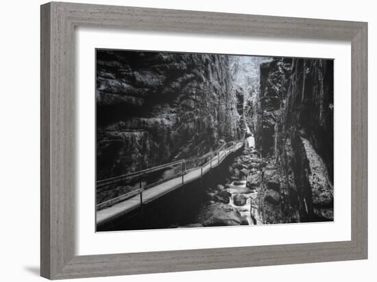 Trail to Flume Gorge, White Mountain New Hampshire-Vincent James-Framed Photographic Print