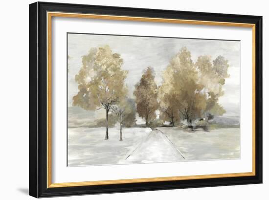 Trail Under the Trees-Allison Pearce-Framed Art Print