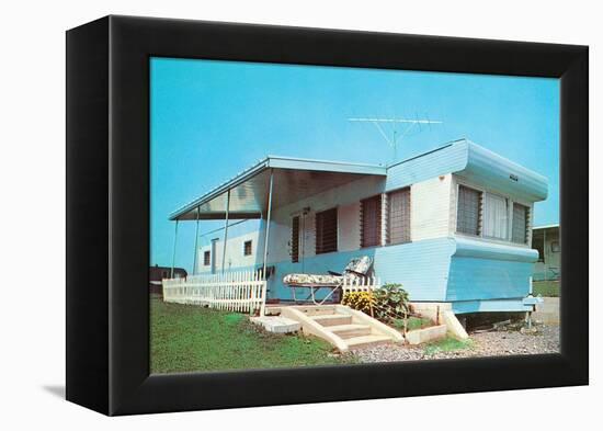 Trailer in Trailer Park-null-Framed Stretched Canvas