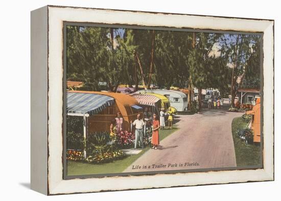 Trailer Park, Florida-null-Framed Stretched Canvas