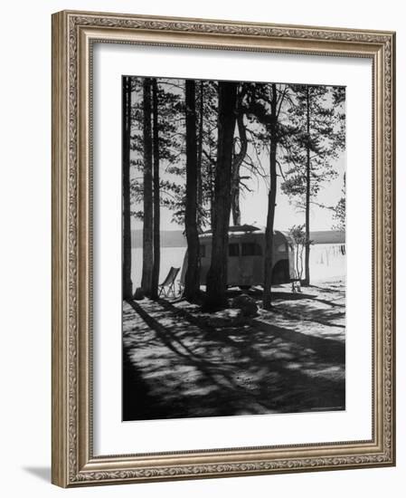 Trailer Park in Yellowstone National Park-Alfred Eisenstaedt-Framed Photographic Print