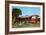 Trailer with Awning in Park-null-Framed Premium Giclee Print